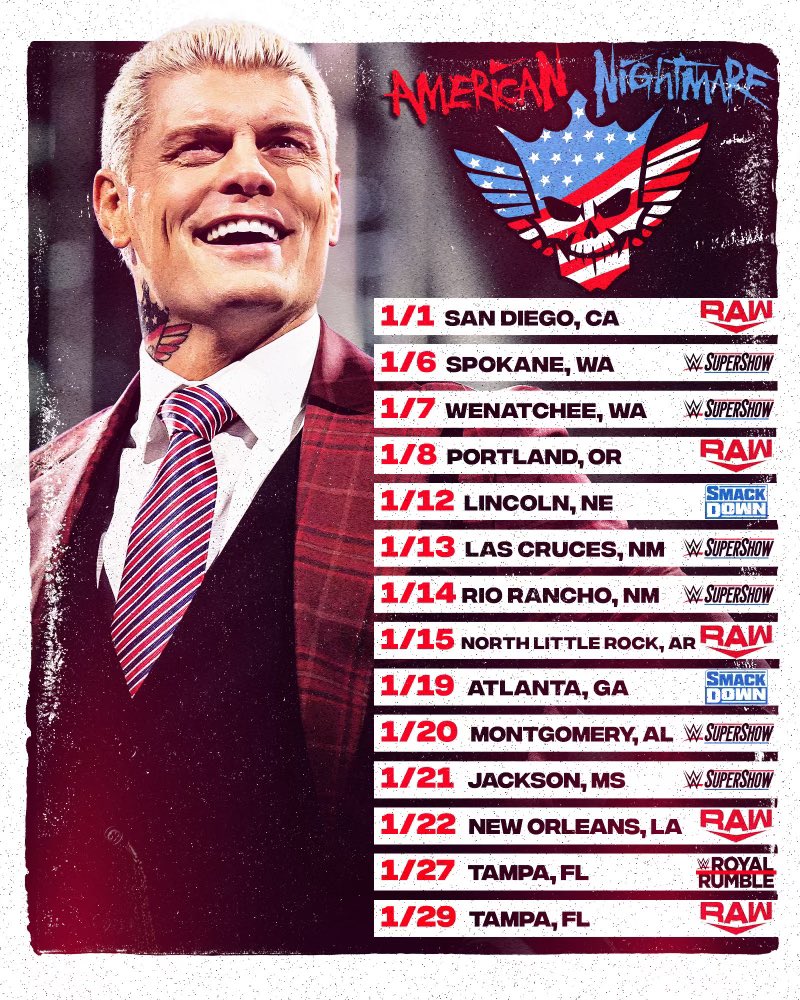 Lincoln, NE this Friday❗️

<a href="/WWE/">WWE</a>