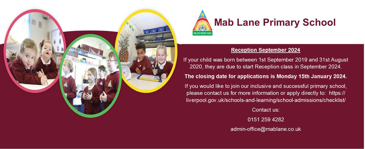 Come and join the Mab Lane Primary family. We’d be delighted to welcome you to our wonderful school #onlythebest