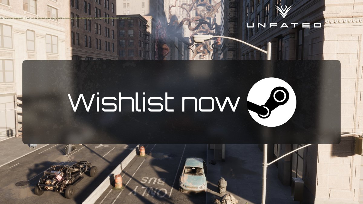 UNFATED_ONLINE's tweet photo. Don't miss out on the ultimate survival adventure! ๐
Add #UNFATED to your Wishlist NOW and get ready to immerse yourself in a world where every decision counts.
Be the first to experience the thrill when it launches.๐ฅ
https://t.co/jaoN802UeJ
#UE5 #Survivalgame #games https://t.co/ZBK1k35xS8