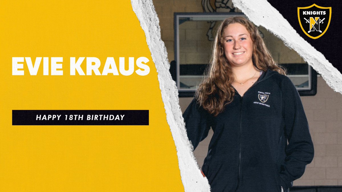 FHN_GirlsBBall's tweet photo. Happy 18th Birthday @evie_kraus 🎂💛🖤 Enjoy your day and bring home a W! @TMoranFHN @FHN_JVgirlBBall @SCoates1331 @fhnactivities https://t.co/3uFuV4xDgu