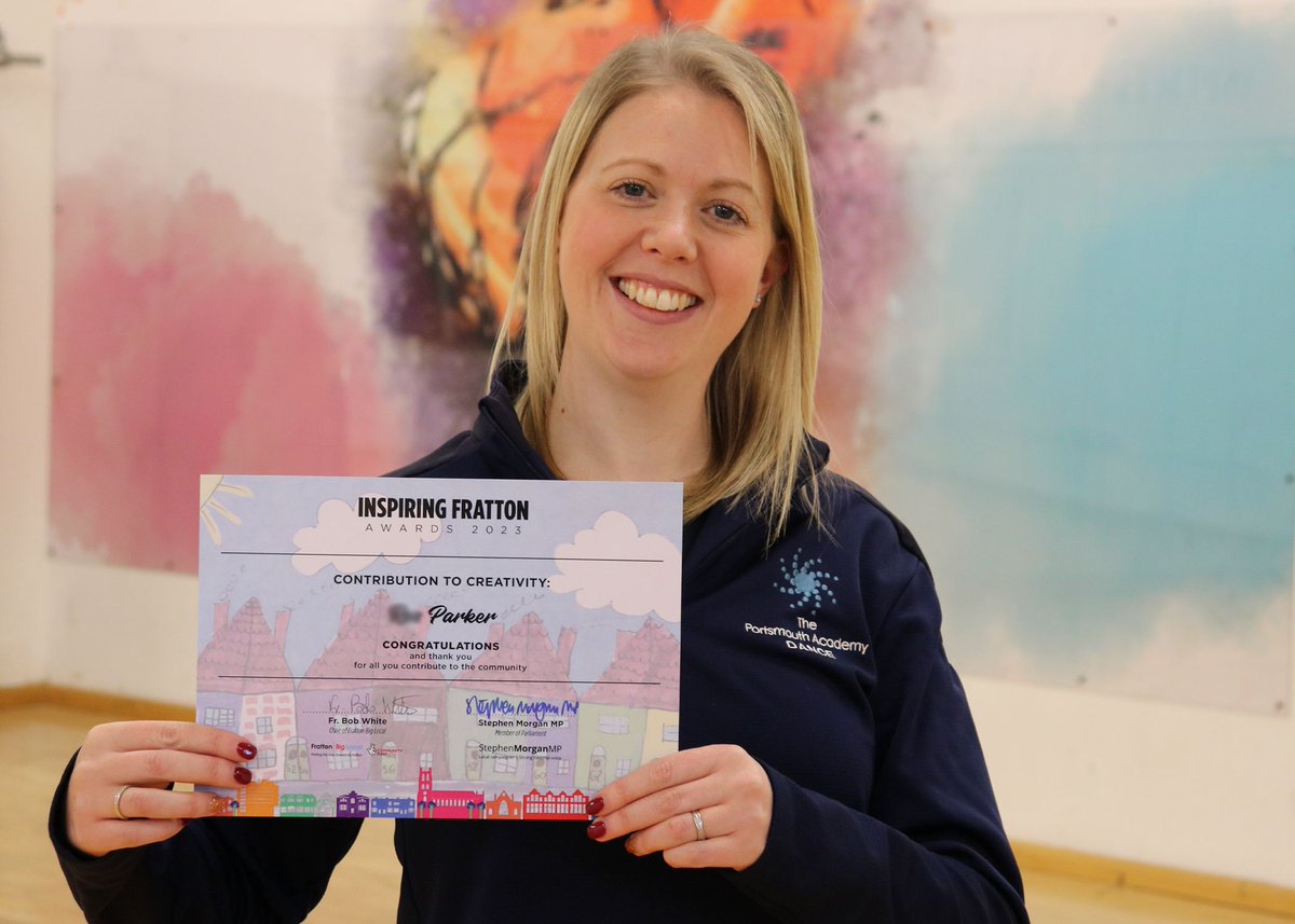 A teacher from The Portsmouth Academy has been recognised for her contribution to creativity! 🥳

Congrats to Mrs Parker, the Head of Dance at the school, who was praised for her work to deliver creative opportunities for young people

buff.ly/3vjwVYD 

#WeAreTSAT