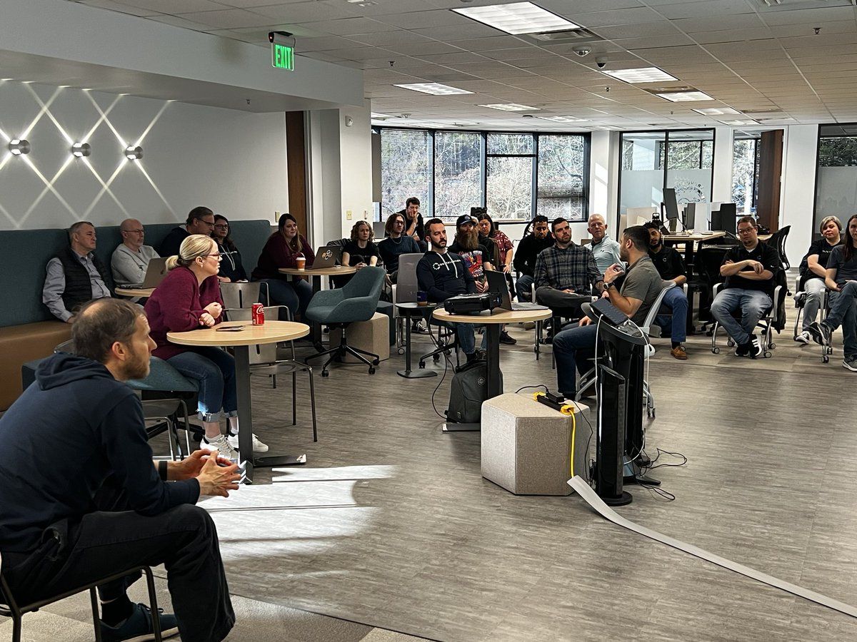 Our 2024 Kickoff is under way.  Right now team members are showcasing brand new services and features of <a href="/ConstellationDP/">Constellation Digital Partners</a> services.  So exciting to see everyone and the fruits of all their hard work.  #SpiritWeek