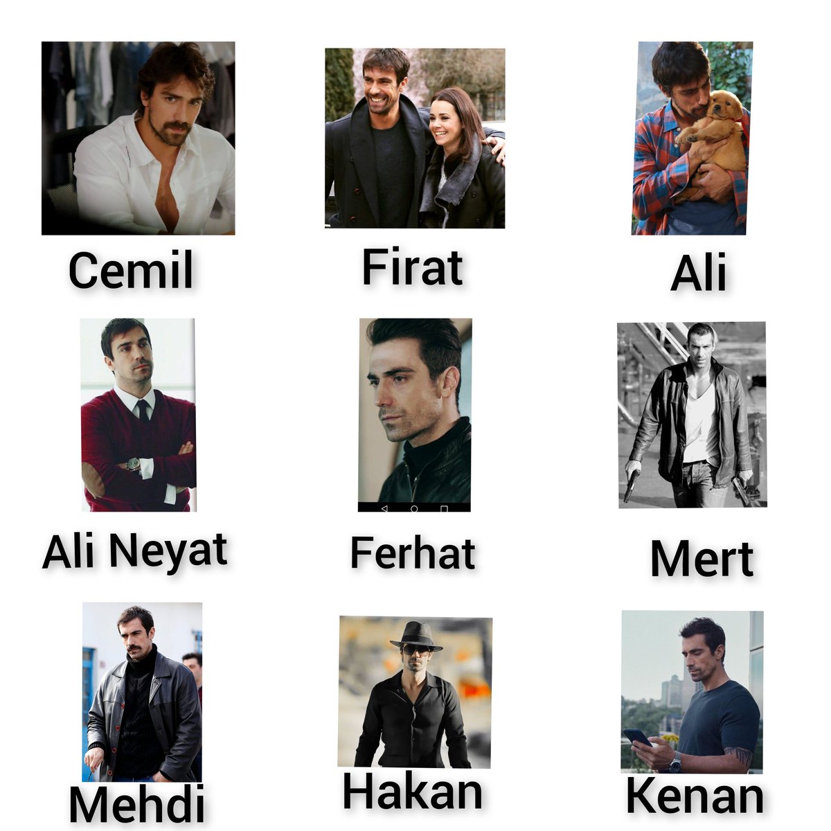 kerem_bursin_87's tweet photo. Personaggio Preferito?
Personalmente Li Amo Tutti ❤️
#IbrahimÇelikkol 
#Iffet  #merhamet #sadecesen 
#kördüğüm #Intersection 
#siyahbeyazask #muhtesemikili 
#MyHomeMyDestiny #doğduğunevkaderindir #terraamara  #birzamanlarçukurova #kuşuçuşu 
#zulhak #asfer #lalken #zeymeh https://t.co/rQRTGmdN7b