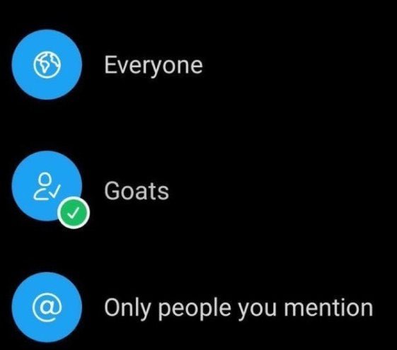 BigLayky's tweet photo. only goats can reply 🐐👀 https://t.co/Vy3QDsaXYP