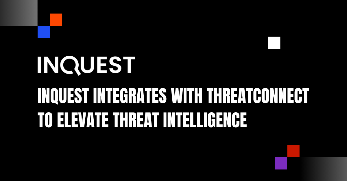 🚀 InQuest &amp; <a href="/ThreatConnect/">ThreatConnect, Inc.</a> unite to revolutionize threat intelligence and cybersecurity. 🌐✨ bwnews.pr/48sqvVW

🔍 InQuest's unparalleled file-based analysis and unique threat intel now integrates seamlessly with ThreatConnect's TI Ops Platform. This powerful