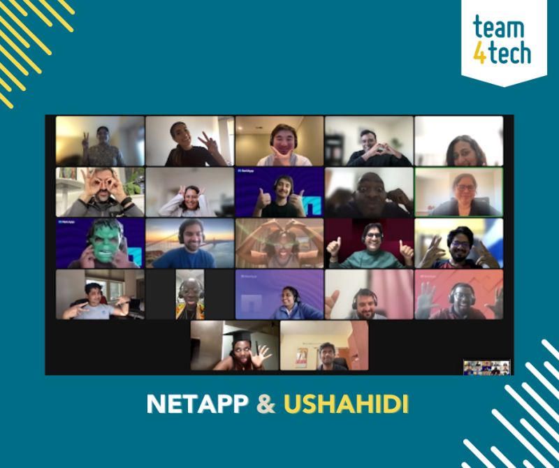LifeAtNetApp's tweet image. In November, 25 @netapp employees engaged in over 200+ hours of skills-based volunteering, valuing over $36,000 of pro bono consulting supporting organizations @ushahidi &amp;amp; @passerellesNume leveraging data &amp;amp; AI for good. Thank you volunteers!

#NetAppServes #LifeatNetApp