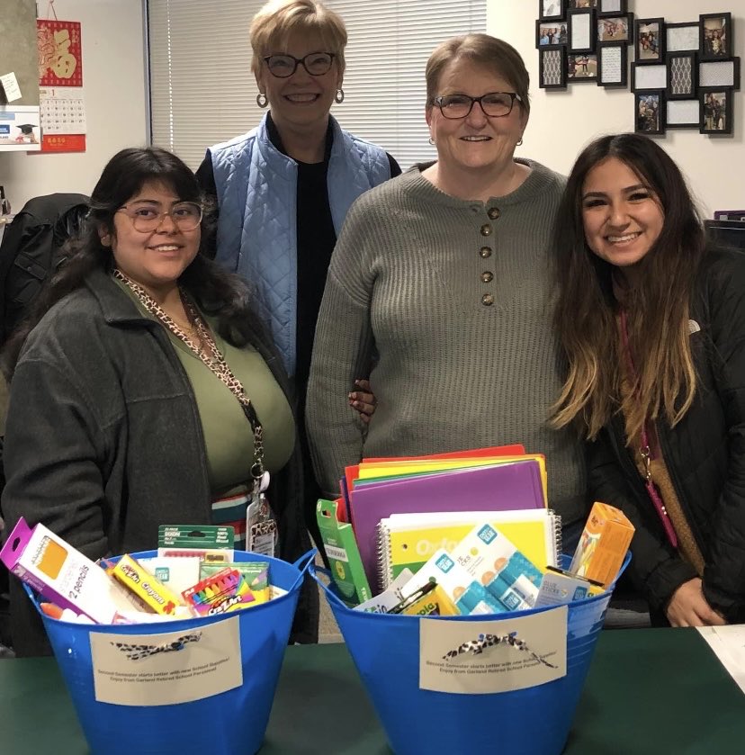 Garland RSP (@garlandrsp) on Twitter photo GRSP members Diane Miller and Sarabeth Brown delivered school supplies to <a href="/Freeman_Hawks/">Freeman Elementary at Golden Meadows</a>! Nothing better than starting the second semester with new school supplies. GRSP wishes all <a href="/gisdnews/">Garland ISD</a> students and staff a happy new year!🎉 GRSP members Diane Miller and Sarabeth Brown delivered school supplies to <a href="/Freeman_Hawks/">Freeman Elementary at Golden Meadows</a>! Nothing better than starting the second semester with new school supplies. GRSP wishes all <a href="/gisdnews/">Garland ISD</a> students and staff a happy new year!🎉