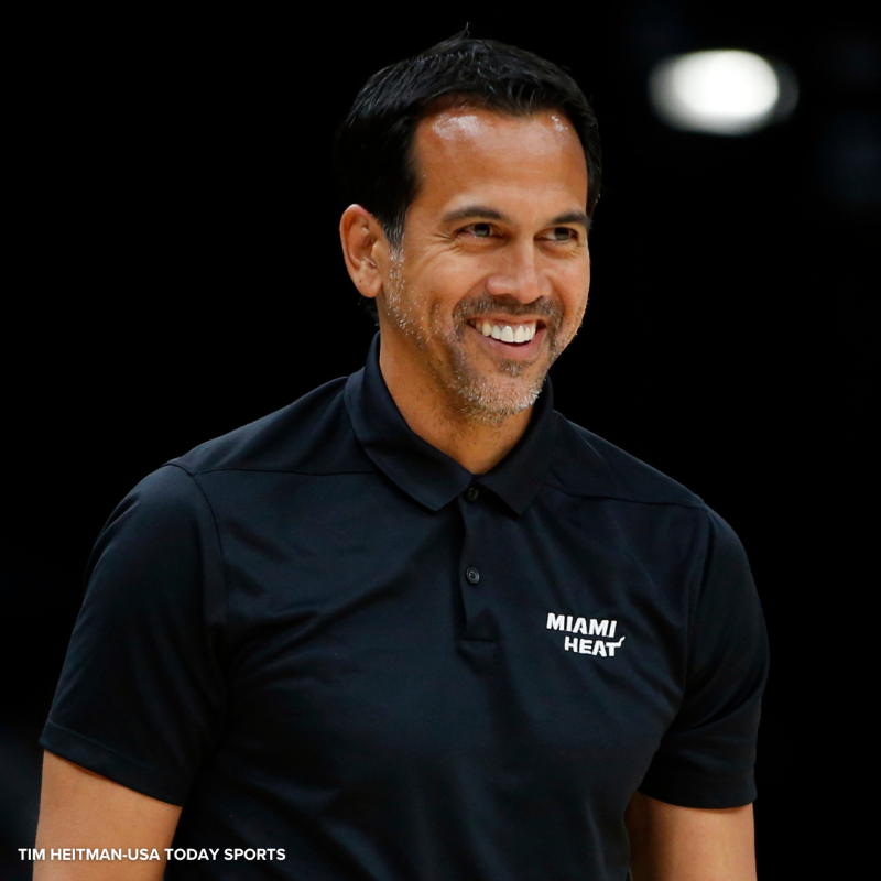 SBJ's tweet photo. Miami Heat head coach Erik Spoelstra has agreed to an eight-year contract extension worth more than $120M 💰

Spoelstra's new deal represents the most committed money in North American coaching history.

Read more ⬇️