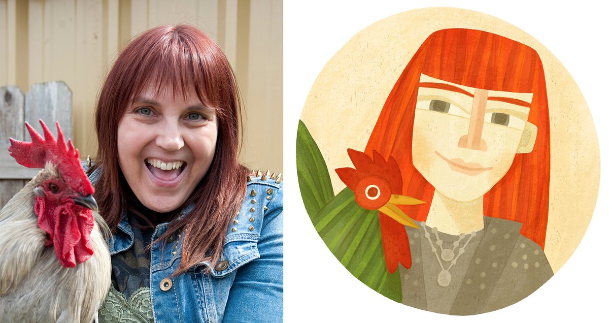 Me vs. How I Draw Myself #illustration #illustrator #childrensartist #kidlit