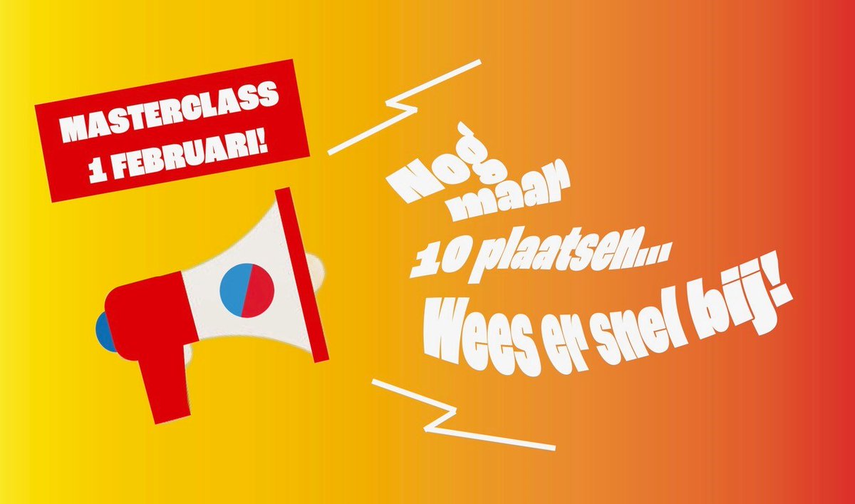 Donderdag 1 februari is er de masterclass 'Inspirerend Spreken over de energietransitie'. Hierin vertelt Maurits Koster hoe je je publiek beter kunt overtuigen. Er zijn nog maar 10 plekken over. Dus meld je snel aan:

lnkd.in/eRjaiu7Q

#energietransitie #mauritskoster