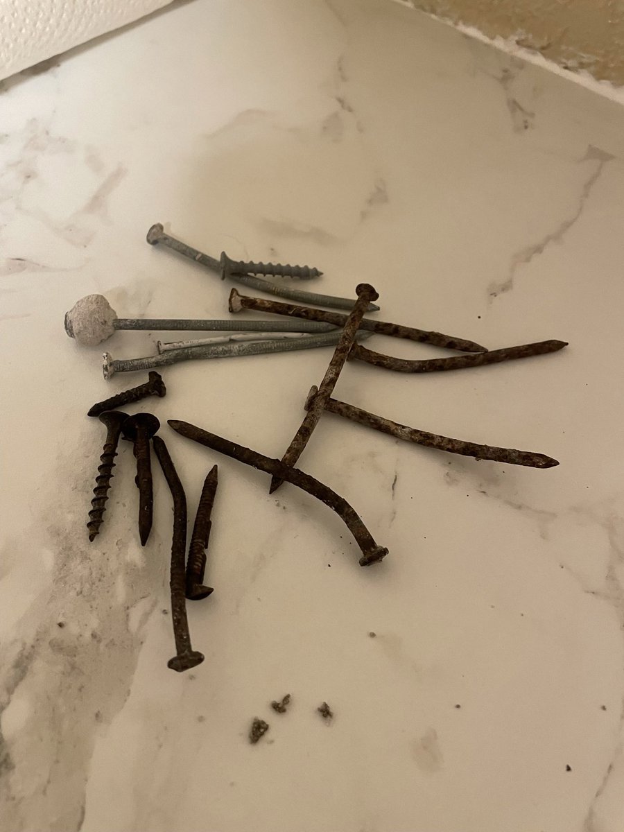 klcarr892's tweet photo. @SureAsMel @Airbnb I stepped on a nail at my @Airbnb two years ago. Went right through my foot. Proceeded to find a dozen or so more. Host said he would have “maintenance check next time they were out”. Needed tetnus shot and x-ray. Host refused to pay for medical bills. https://t.co/821GH19gtl