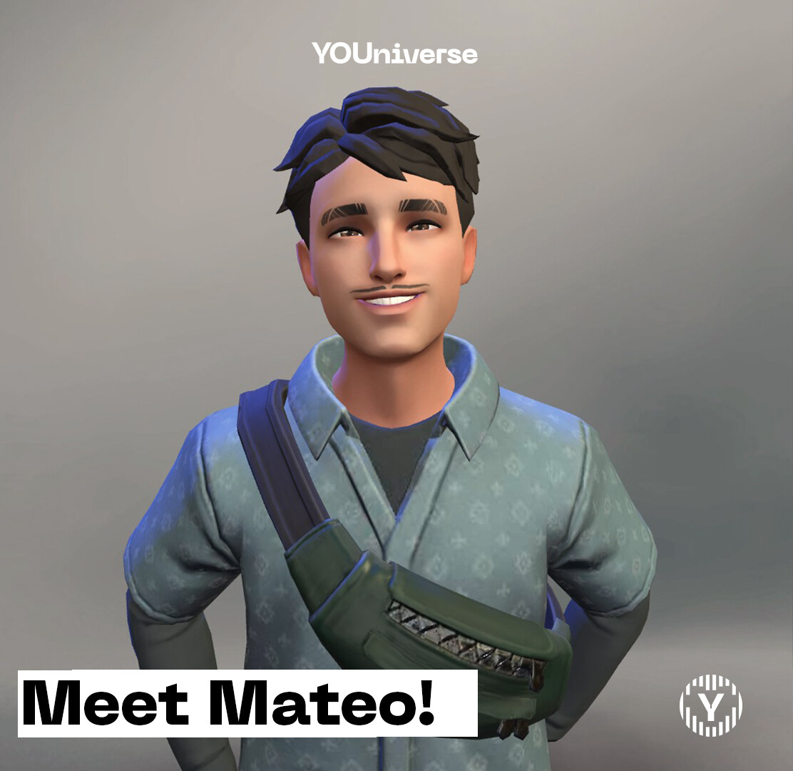 YOUniverseVR's tweet photo. Meet Mateo, the reggaeton beat-dropper and esports conqueror! 🎮🎶 Send us your avatar to be featured next! #MeetMateo #Reggaeton #Esports #AvatarSpotlight #Web3 #Metaverse https://t.co/2I0qdw3gNg