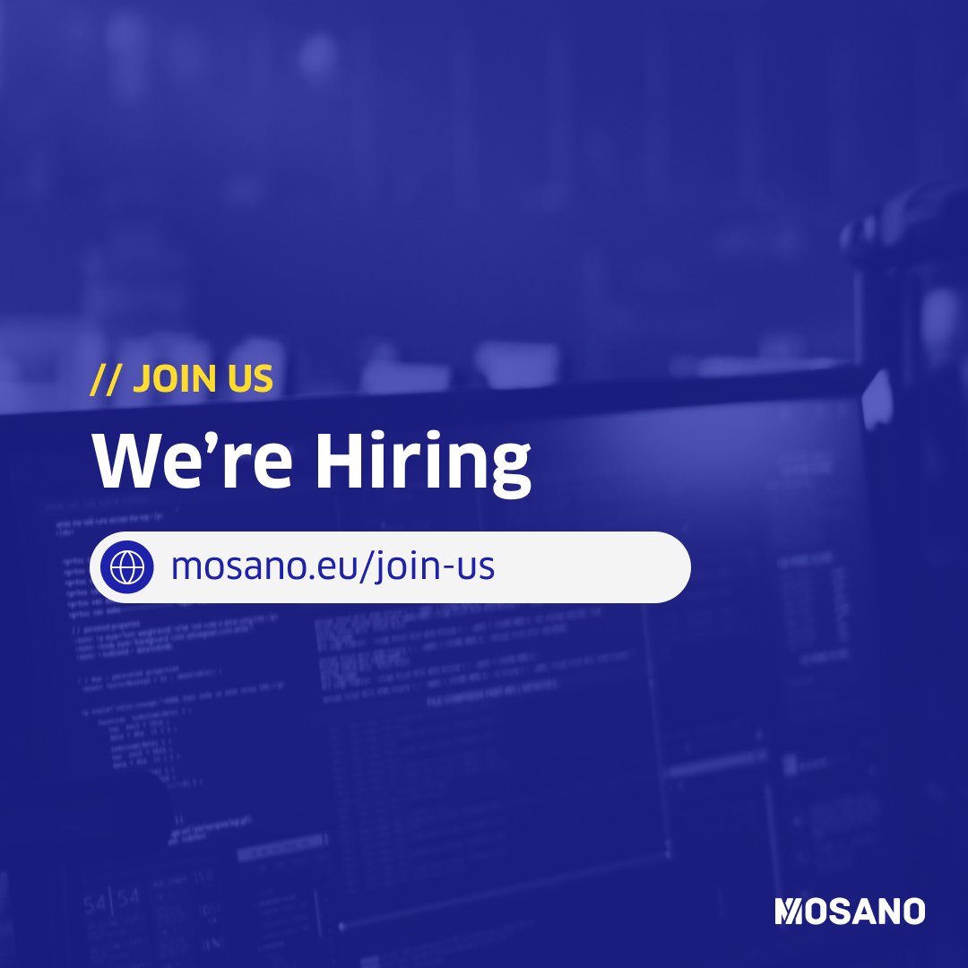 mosanotech's tweet photo. 🔍 Calling all #tech enthusiasts! 
We're expanding our team and looking for #talent that thrives in a dynamic environment. 
Ready to make an impact? 
Explore our #OpenPositions now! 💼💻 
👉  https://t.co/3lAX7JyBlc 

#TechJobAlert #HiringNow #mosano #hiring #jobalert #remotework https://t.co/qhcTdYA9y7