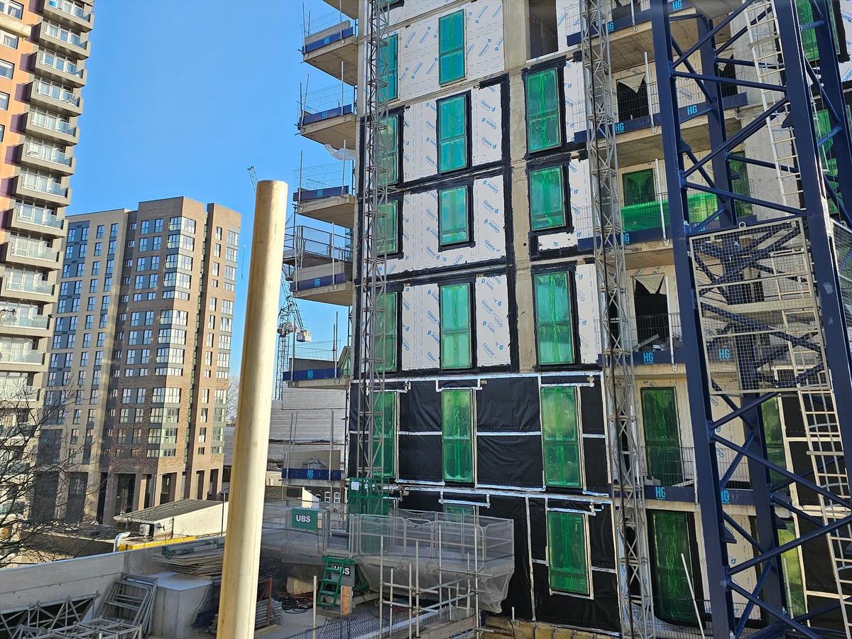 Check out these breathtaking views from our site on Old Kent Road, constructed by HG Construction! Can't beat these vistas! #ConstructionViews #OldKentRoad #HGConstruction #ProgressUpdate #aca #acastudios #sitephotos