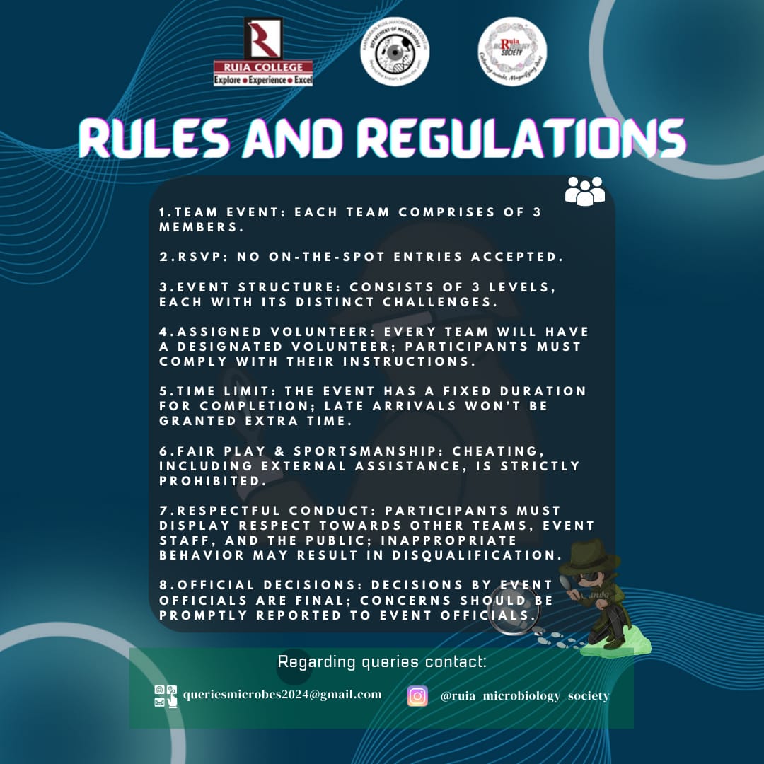 Ruia Microbiology Society tweet media