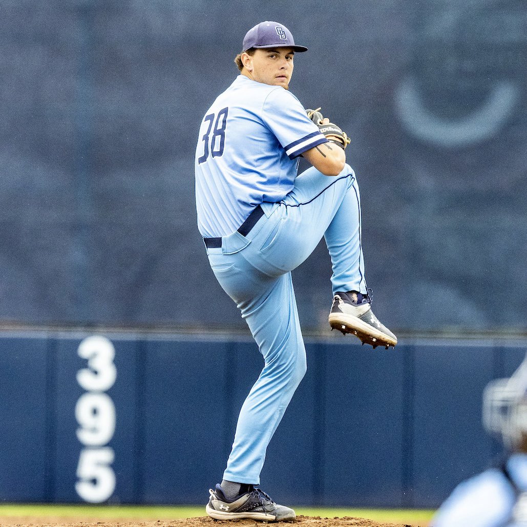 ODUBaseball's tweet photo. The hometown hero Bailey Matela counts us down to 38 days, before opening day!

#ODUSports | #ReignOn | #Monarchs https://t.co/kZTIfKBG2k