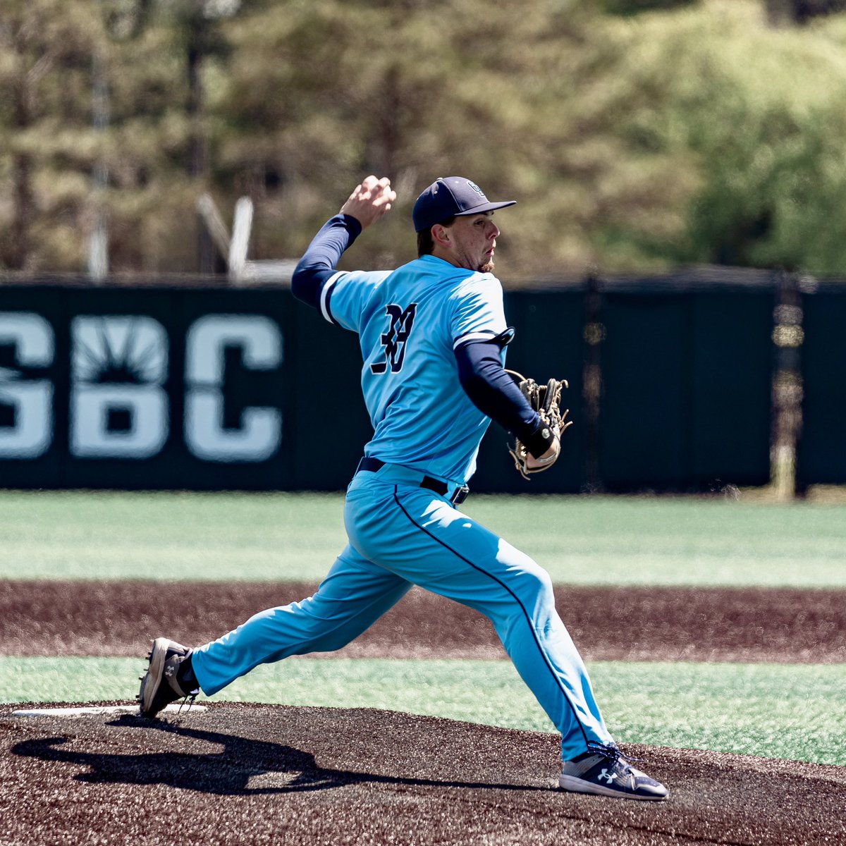 ODUBaseball's tweet photo. The hometown hero Bailey Matela counts us down to 38 days, before opening day!

#ODUSports | #ReignOn | #Monarchs https://t.co/kZTIfKBG2k
