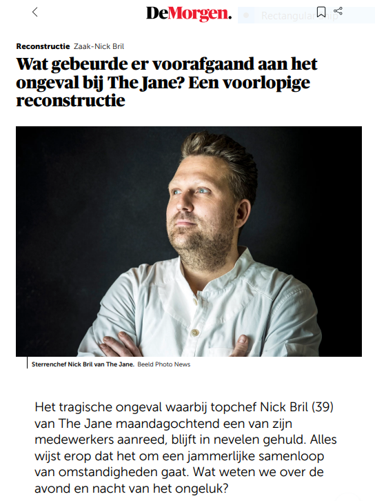 Dirk_Lauwers's tweet photo. Aanrijding van de stagiair van #TheJane is een drama voor het slachtoffer. Ook voor topchef die aan het stuur zat van een Land Rover Defender (een auto van 2.300 kilo) is het dat.
Drinken en rijden gaat niet samen: overheid werk aan #nultolerantie.
En hou #SUV's uit bewoonde kom. https://t.co/kvGz1Yh4t2
