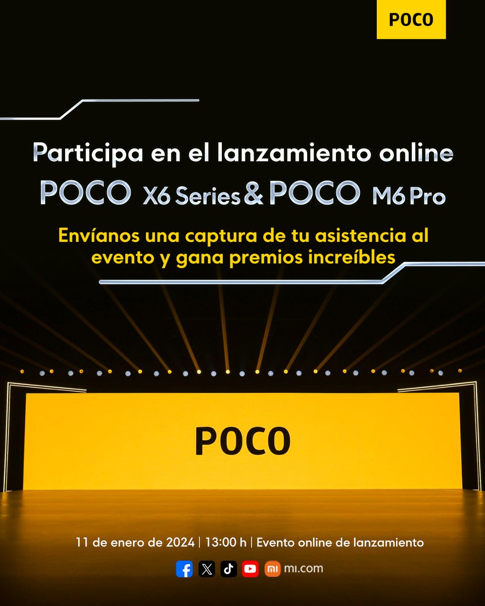 POCO España tweet media