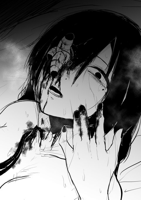 再掲
怪我した直後の受付さん 