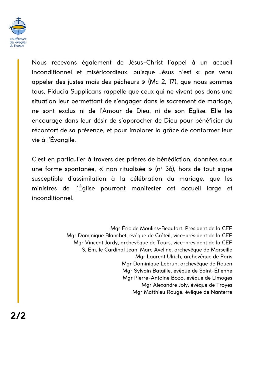 Église catholique en France tweet media