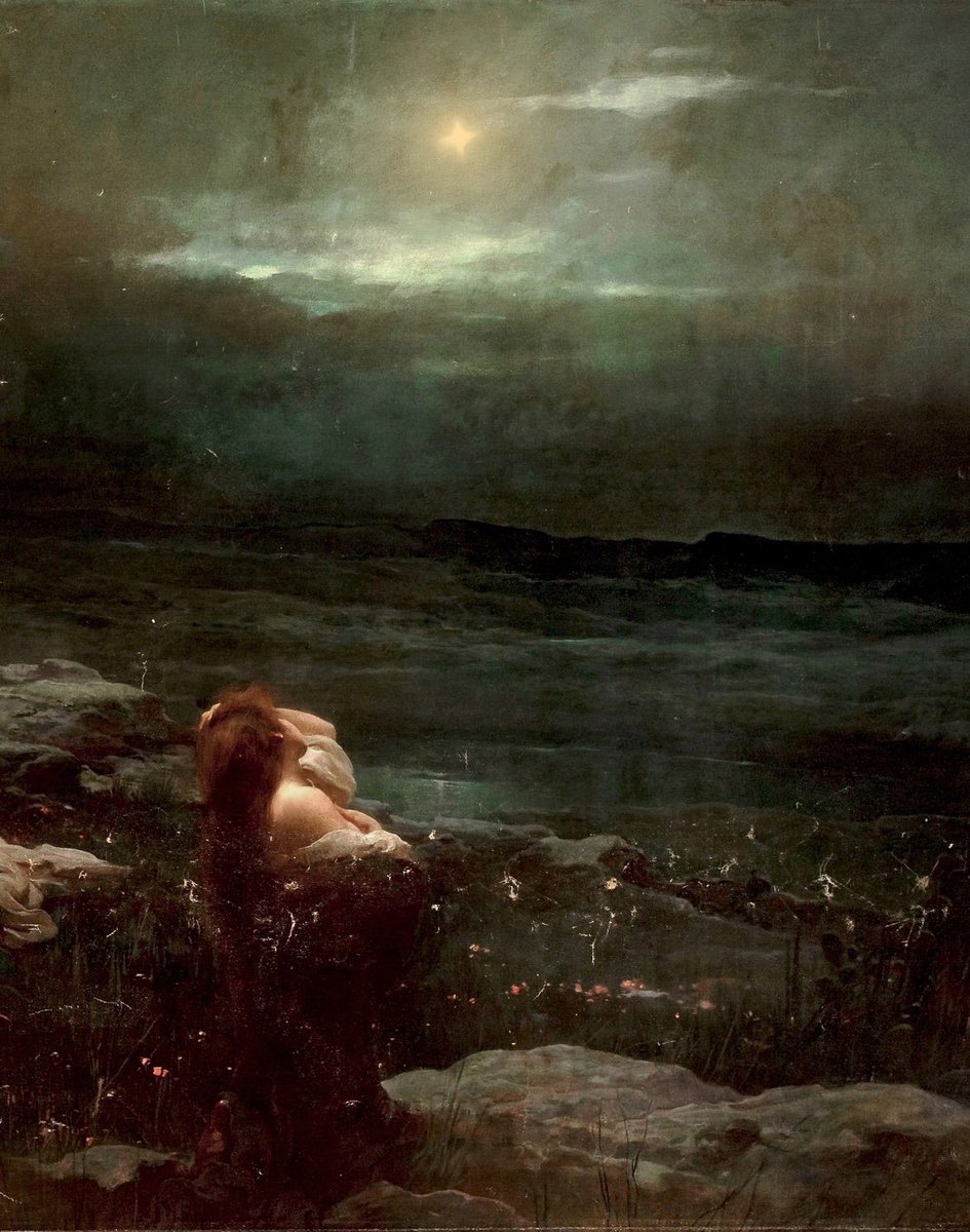 AcademiaAesthe1's tweet photo. Morning star, 1898 - oil on canvas.
— Franciszek Żmurko (Polish, 1859-1910) https://t.co/fEC49GThwq