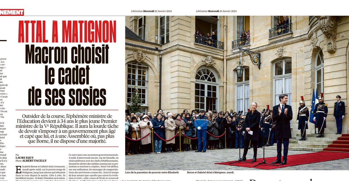 Moi, je suis toujours autant baba par le génie de la titraille à Libé après 35 ans… ❤️