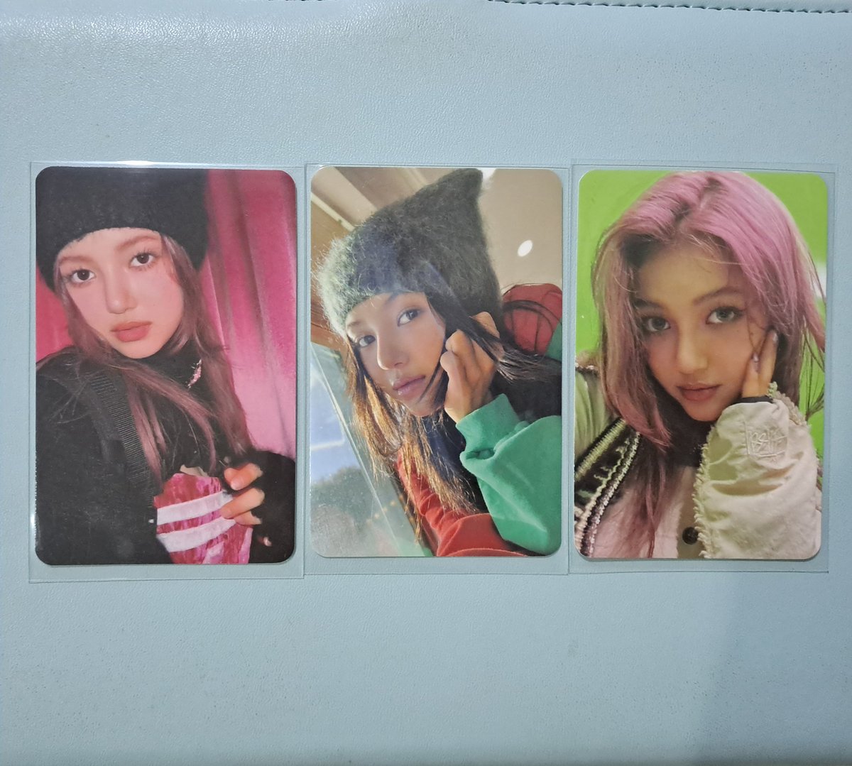 ninicvrt's tweet photo. #ninimerchcart ꕥ wts lfb ph https://t.co/TfBs2gt7x4

newjeans pcs 
₱ + fees (check alt for prices) 
⤷ onhand &amp; mint condition
⤷ must take two to push thru
mop: gcash/bank/maya (payo) 
mod: sco and jnt

# minji hanni danielle haerin hyein bluebook weverse omg https://t.co/Lr9N8GkUQU