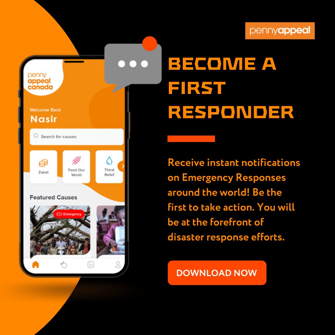 Our new Penny Appeal App will send you an instant notification the minute an emergency occurs around the world. Be the first to respond! 

Available on Google Play and the App Store now. 

#app #pennyappeal #tech #roundup #technology #startups #accelerators