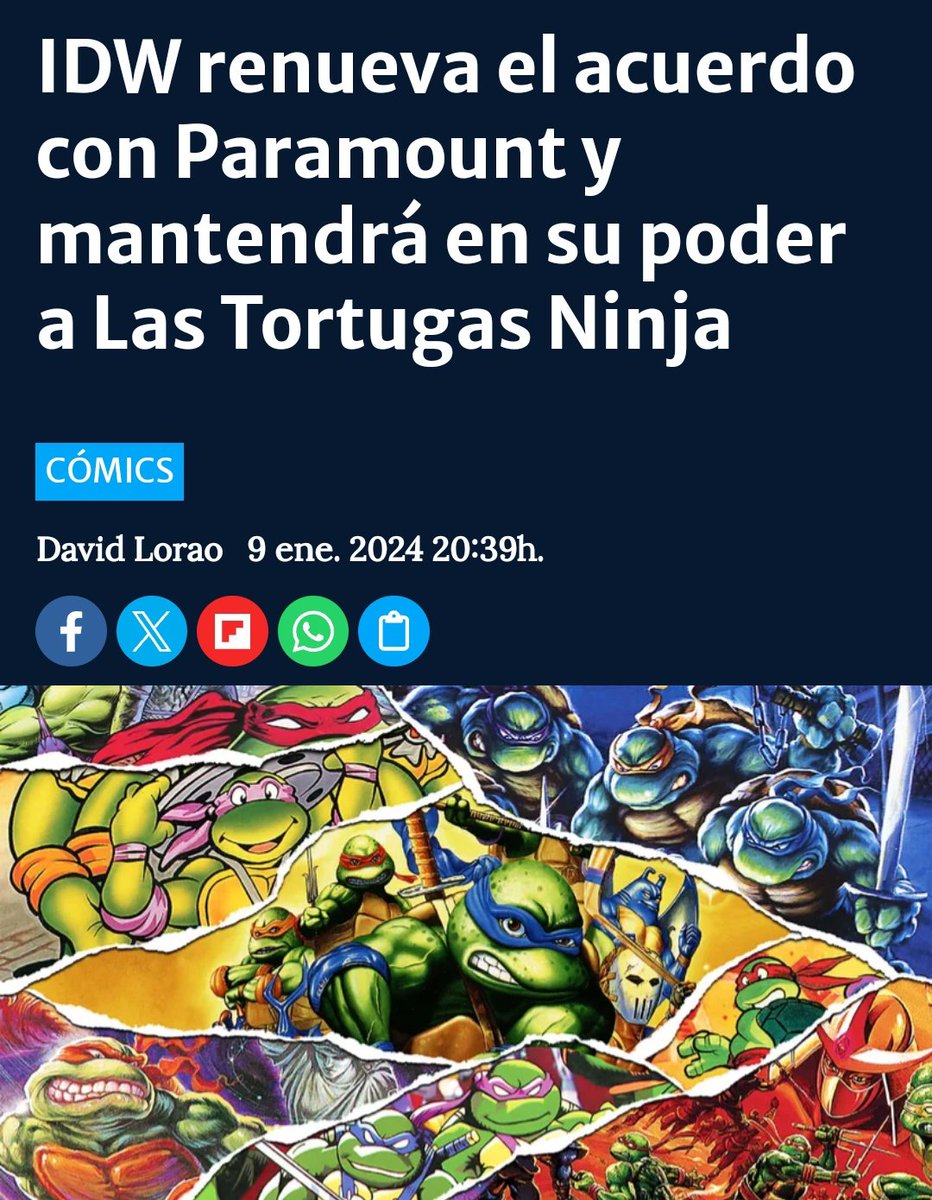 ArkhamKaveli's tweet image. Una muy buena noticia viendo la salud de la que gozan en los cómics #ShellPower #TMNT 🐢