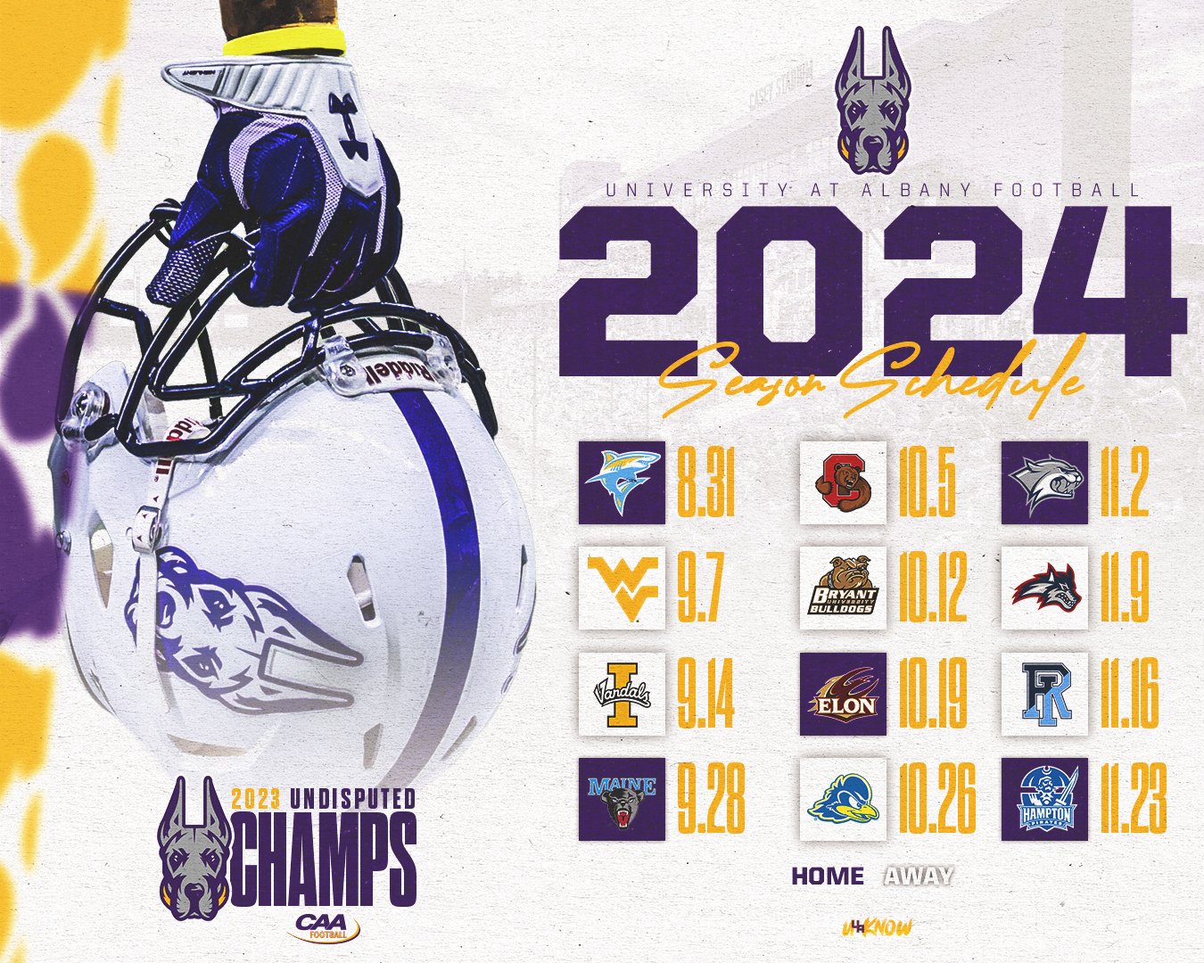 Ualbany 2025 Football Schedule brook olenka