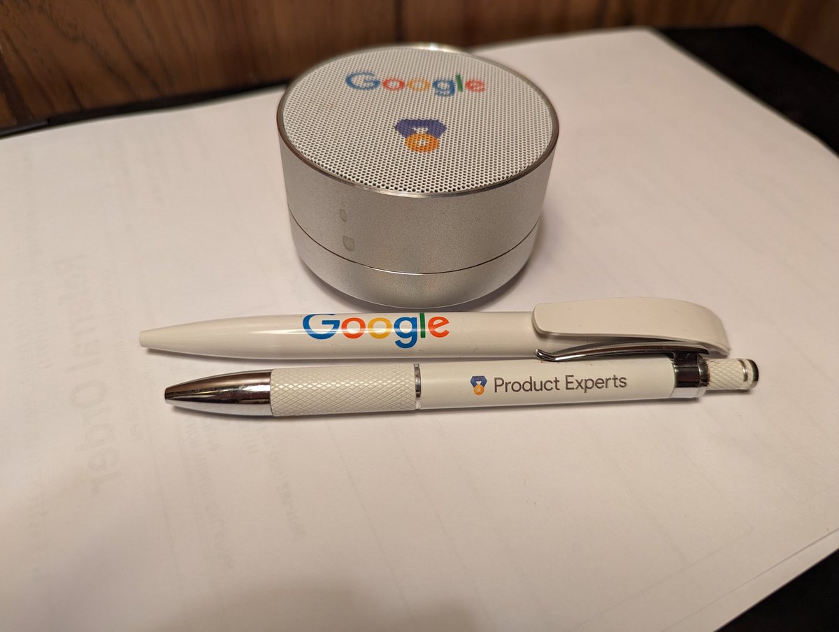 rustybrick's tweet image. Google Product Expert swag seroundtable.com/photos/google-… via @mygeigermeister
