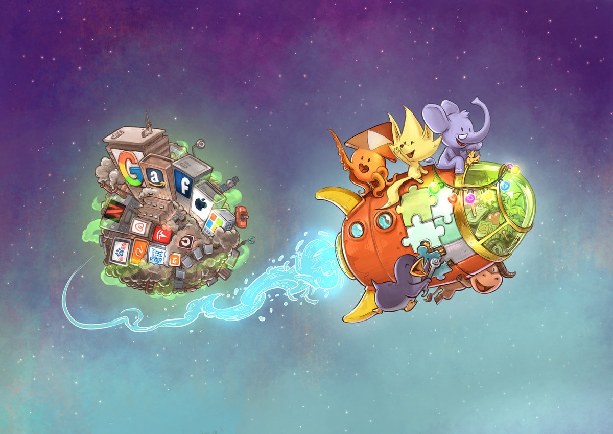 Bonjour à toutes et tous ! Pour cette année 2024 et dans le cadre du projet #EmancipAsso nous aimerions documenter plus de dégafamisations d'associations sur le #framablog (1/2)

🔁 Retweets de ce fil apprécié 🙏