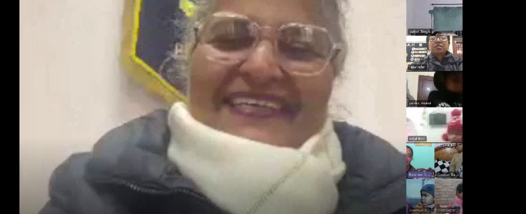 KnpsIndia's tweet photo. Virtual Interaction 
On 10-Jan-2024 virtual session was organized for wonderful parents of our little stars #kindergarten
📷 A big shoutout to our amazing principal  Ms @pkdhillon08 for leading the discussion with grace and wisdom. 📷
 #VirtualInteraction #parentsprincipalmeet https://t.co/HidsThJVxY