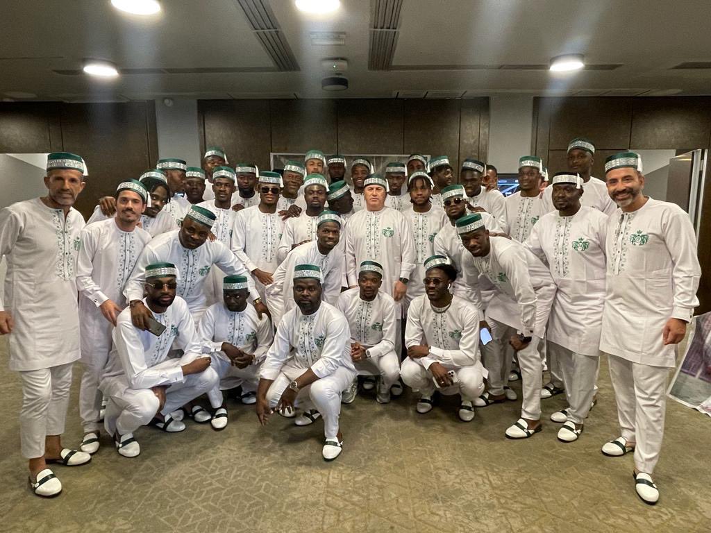 NGSuperEagles's tweet photo. Abidjan, Cote D’Ivoire 

#SoarSuperEagles ##LetsDoItAgain https://t.co/j8cRhG5OzC