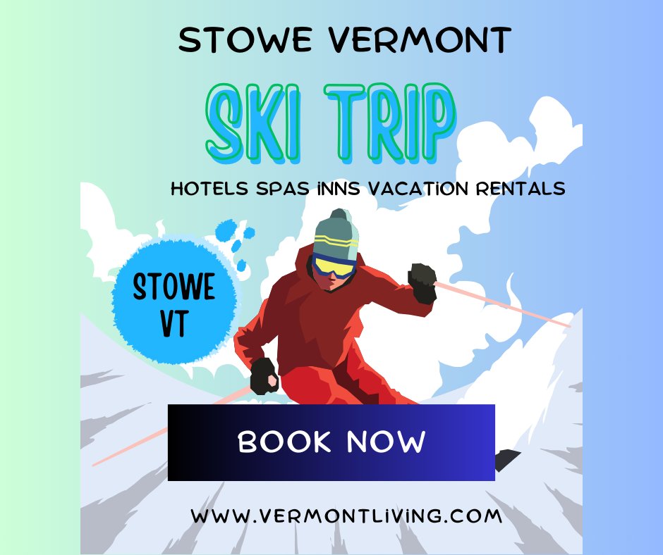 Stowe VT Hotel Suites | Vermont Living vtliving.com/skiing/stowe/ #stowevermont #stowe #stowevt #greenmountaininn #vermont #sprucepeak #mtmansfield #newenglandskiresortrentals #skiresortrentals #vermontliving #vt #vtlife #vtliving