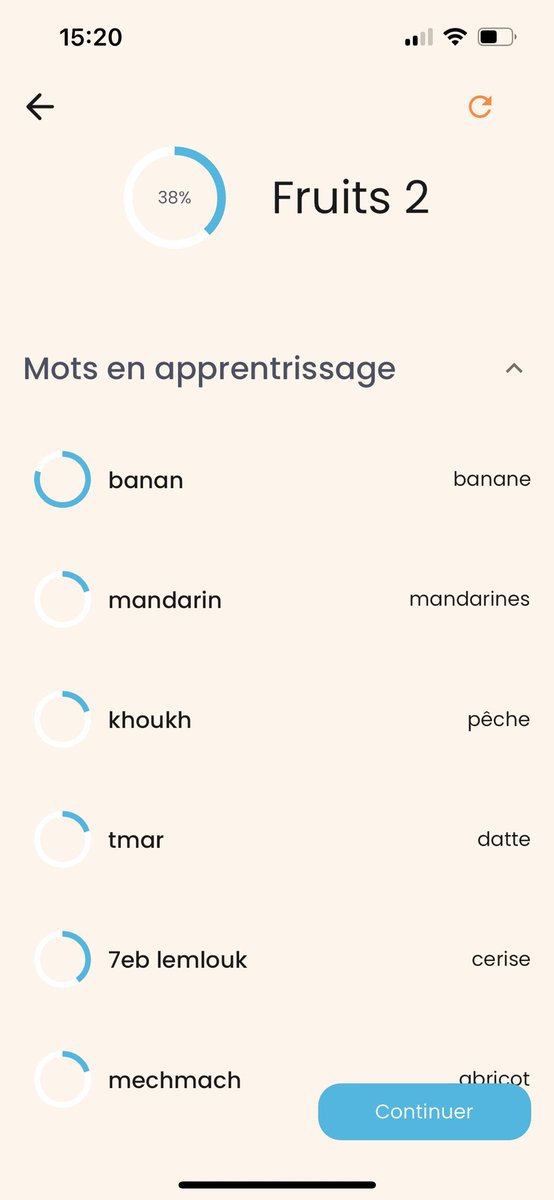 DarijaApp's tweet photo. Pour la prononciation, les audios sont disponibles quand vous découvrez un deck mais aussi dans l’écran « Cards ».

Et pour l’écriture arabe, elle est affichée partout si vous avez choisi ce paramètre (sauf dans la 3 eme image si vous n’avez pas commencé un Deck en arabe) https://t.co/D2TROEFD38