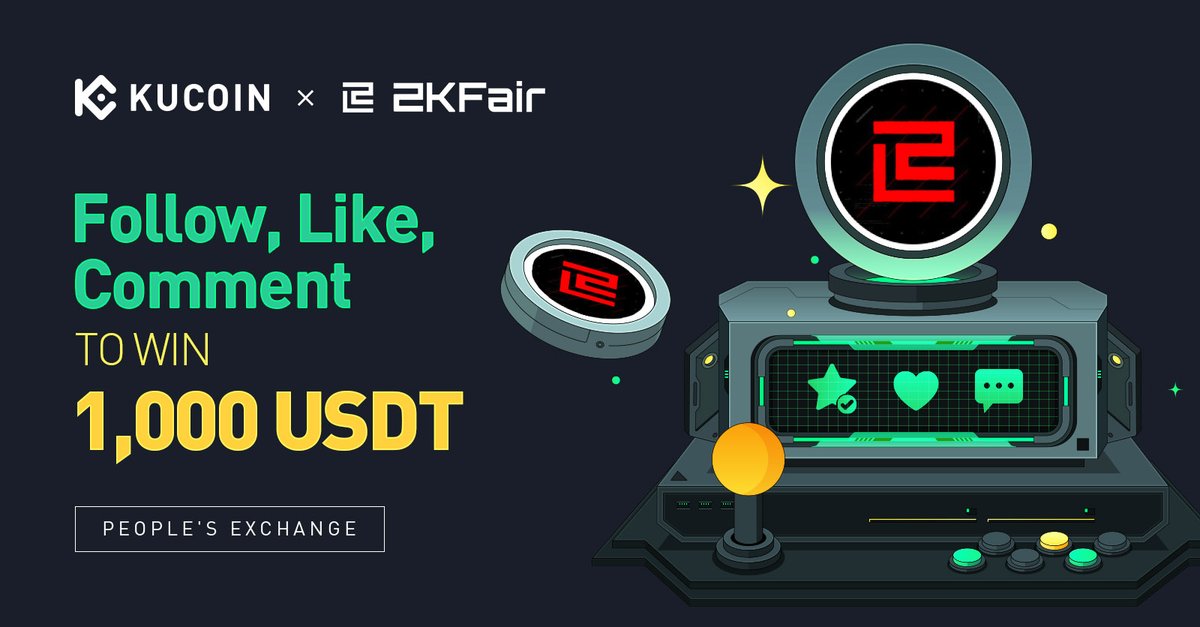Join the #KuCoin x ZKFair (ZKF) Giveaway! 

To enter: 
1️⃣ Follow <a href="/kucoincom/">KuCoin</a> &amp; <a href="/ZKFCommunity/">ZKFair Community</a>
2️⃣ Like &amp; Repost
3️⃣ Comment "$ZKF listed on #KuCoin" and tag 2 friends
4️⃣ Fill in this form: forms.gle/zuznjPQDv4fwKQ… 
 
🎁$1,000 $USDT for 100 winners

⏰Ends at 13:00 on January 12, 2024
