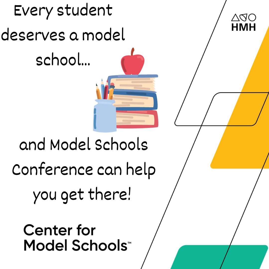 Join more than 5,000 educators in 100+ sessions at the 32nd Annual Model Schools Conference and learn about creating a model school for all students. hmhco.com/model-schools-… hmhco.com/blog/what-does… #MSC2024
