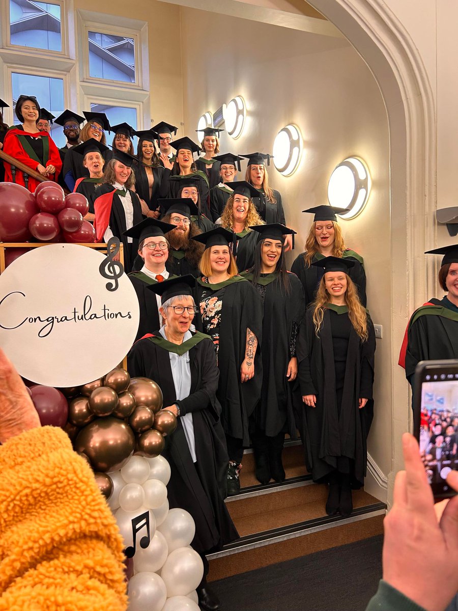 tuosmusic's tweet photo. Graduation is in full swing here at the Department of Music 🎶🎓

Congratulations to all our students graduating today! https://t.co/RPPM3YRMUg