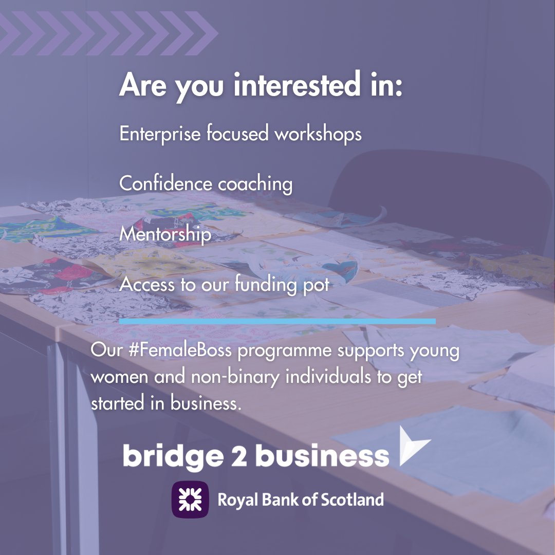 FalkirkBiz's tweet photo. Do you have a business idea? Are you looking to develop your business skills and
confidence? 💼

Do you identify as a Female? Are you aged 18-45?

#FemaleBoss continues with the
aim to close the gender gap for young women in
business.

Sign up here 👉 https://t.co/LLAAxPhPJW https://t.co/j06tNuY5BS