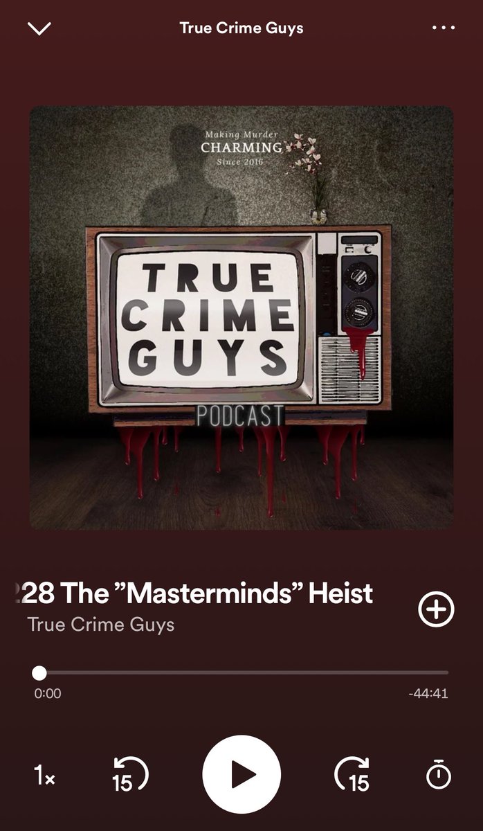 TrueCrimeGuys's tweet image. ALMOST…. The perfect crime!
New episode out today creepers!
The 1997 Loomis Fargo heist from good ole Charlotte, NC!

Hey…. That’s where we’re from!🤔