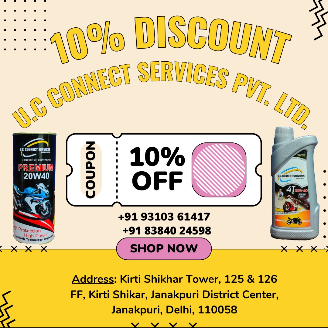 UConnectService's tweet photo. MOTERBIKE ENGINE OIL

Website:https://t.co/YeLpsPCt3O
Contact no:+91 93103 61417

#goodquality #trust #oil #car #engine #engineoil https://t.co/qrbcaD5auH