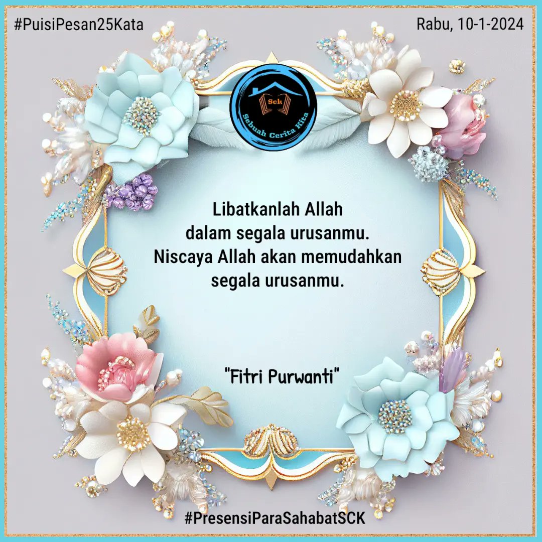 SCK768's tweet photo. Kegiatan di Rumah Biru

Part III

Cekidot

#Presensi
#SebuahCeritaKita
#GakAdaKalianGakAsyik https://t.co/xGlGNyLjBk