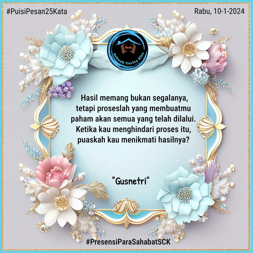 SCK768's tweet photo. Kegiatan di Rumah Biru

Part IV

Cekidot

#Presensi
#SebuahCeritaKita
#GakAdaKalianGakAsyik https://t.co/Jdctkhysu1