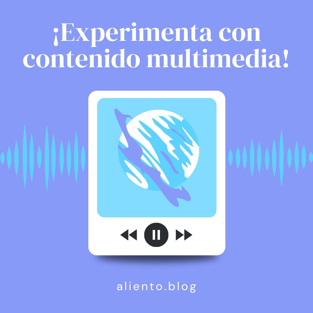 ProyectoAliento's tweet photo. 🎙 Experimenta con contenido multimedia. Añade podcasts o videos para diversificar tu oferta y llegar a diferentes tipos de audiencia.

¿Has probado diferentes formatos de contenido? #AlientoTip

Síguenos en #Hive: https://t.co/OxPz8qAb6Z https://t.co/jq7vjlO2sl