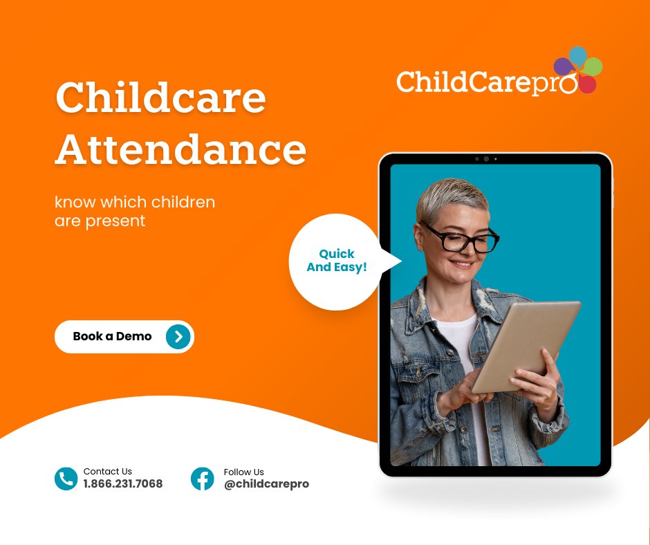 Discover the benefits of real-time attendance!
Contact us to learn more:

 childcarepro.ca

#childcare #childcaresoftware #ChildcareSimplified #AttendanceMadeEasy