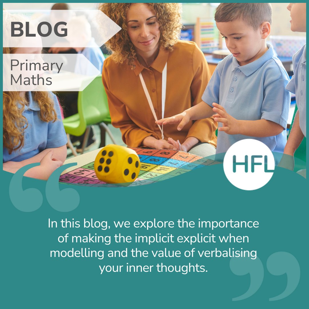 HFLPrimaryMaths's tweet photo. Grab a cuppa and explore modelling in the maths classroom with @FoxShearsby. 
- Videos to exemplify strategies 
- Simple scaffolding ideas 
- 5 things to remember when planning modelling
@HFL_Education https://t.co/Z0yW9iXlaf