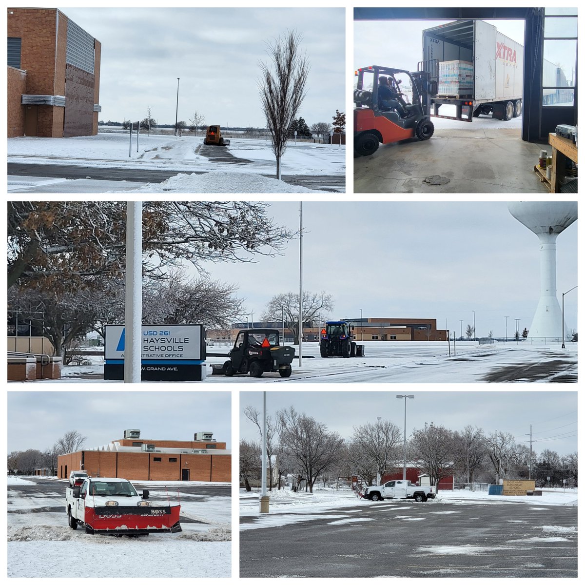 Thank you to our amazing operations team who makes sure that there's heat in our buildings, and clear off the sidewalks and parking lots. We appreciate you!