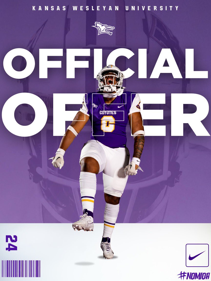 Carter_Morris35's tweet photo. After a great conversation with @CoachBauerKWU I am blessed to receive an offer from Kansas Wesleyan University! @Bargas_KWU @Sullivan_KWU @Haynes_KWU @Myers_KWU @PIAthletes https://t.co/Tz29gFybXX